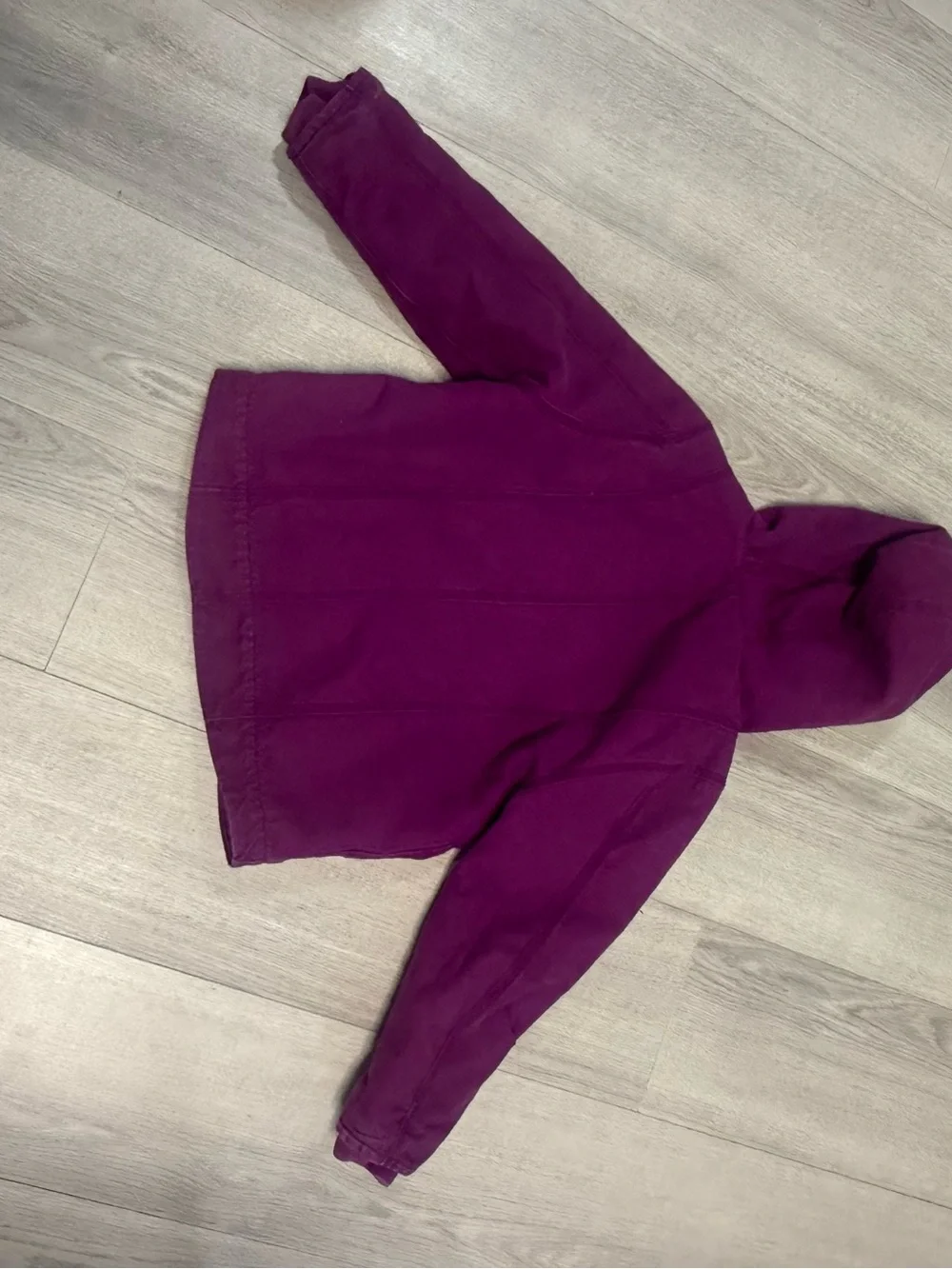 Carhartt Hooded Kids Jacket in Plum Size 7/8 Small